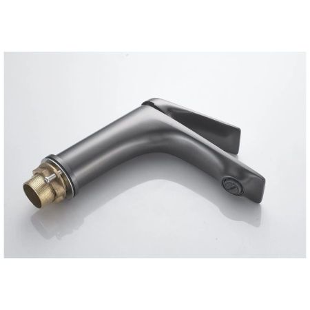 Смеситель для раковины Shevanik S9101T оружейная сталь