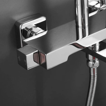 Душевая система Shevanik S6836 хром