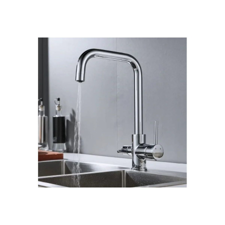 Смеситель для кухни Shevanik S228 с подключением фильтра питьевой воды