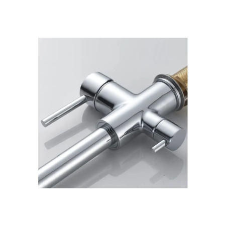 Смеситель для кухни Shevanik S228 с подключением фильтра питьевой воды