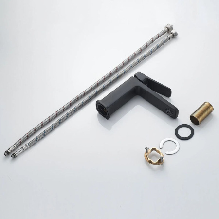 Смеситель для раковины Shevanik S9901H черный