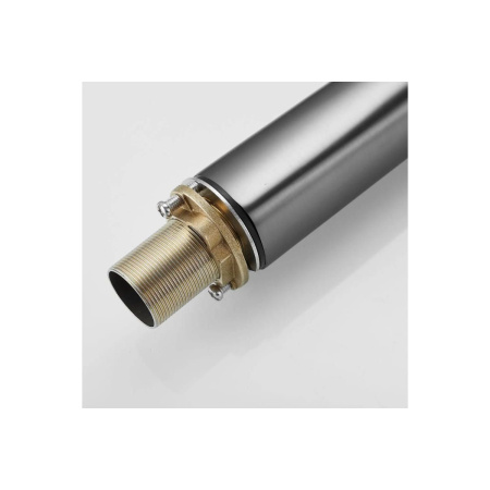 Смеситель для раковины Shevanik S8511T высокий, оружейная сталь