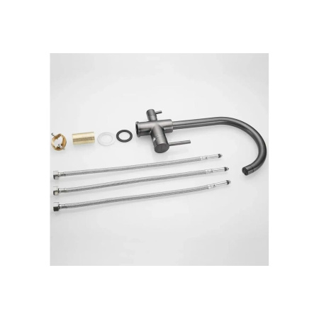 Смеситель для кухни Shevanik S128T с подключением фильтра питьевой воды