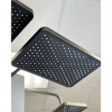 Душевая система Shevanik S9136T оружейная сталь