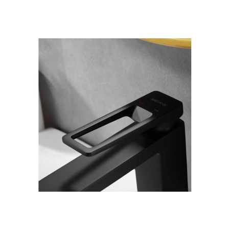 Смеситель для раковины Shevanik S6801H черный