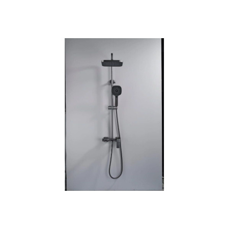 Душевая система Shevanik S9736T оружейная стал