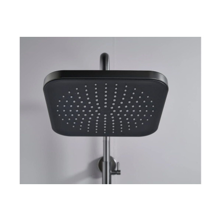 Душевая система Shevanik S9736T оружейная стал