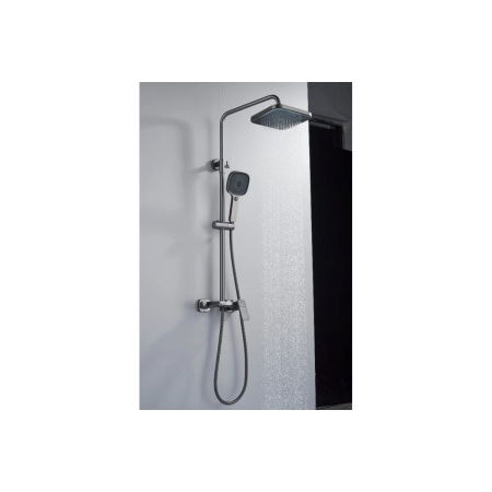 Душевая система Shevanik S9736T оружейная стал