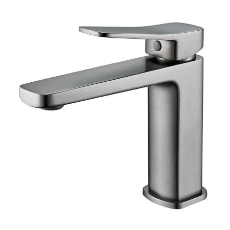 Смеситель для раковины Shevanik S9901T оружейная сталь