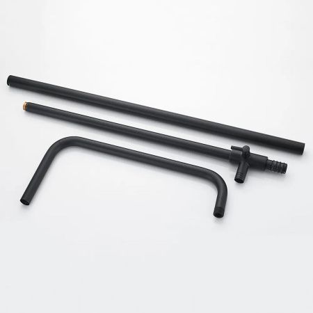 Душевая система Shevanik S9636H черный/хром