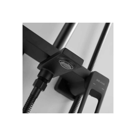 Душевая система Shevanik S6836H черная