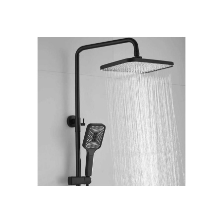 Душевая система Shevanik S6836H черная