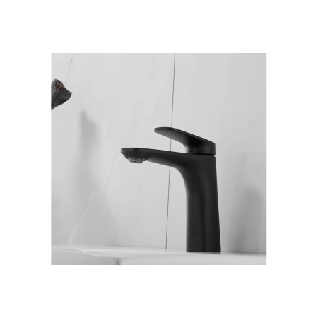 Смеситель для раковины Shevanik S8501H черный