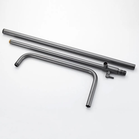 Душевая система Shevanik S9636T оружейная сталь