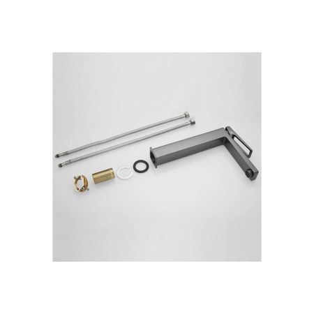 Смеситель для раковины Shevanik S6811T оружейная сталь