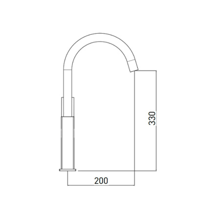 Смеситель для кухни GROSS AQUA 3125898С Neoclassic из нержавеющей стали
