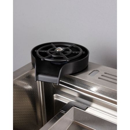 Мойка для кухни многофункциональная Dikalan KN754505 серая из нержавеющей стали, 75*46 см без LED-дисплея
