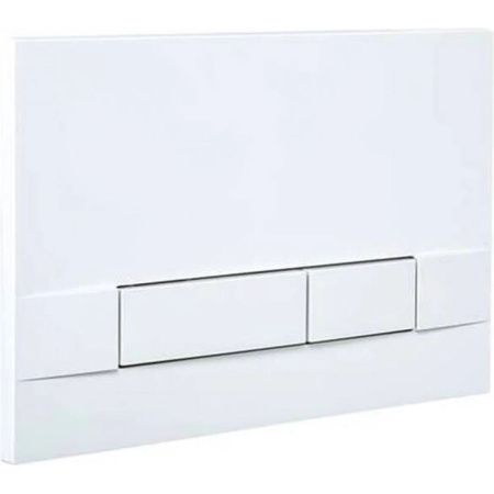 Кнопка механическая OLI двойная Narrow OLIpure пластик, белый 148300/192900 (120PLUS/74/EXPERT/QUADRO)