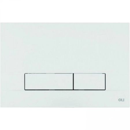 Кнопка механическая OLI двойная Narrow OLIpure пластик, белый 148300/192900 (120PLUS/74/EXPERT/QUADRO)