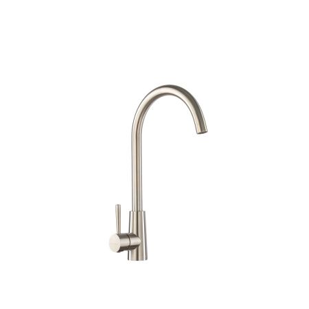 Смеситель для кухни GROSS AQUA 3211611SS Neosteel высокий излив