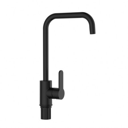 Смеситель для кухни GROSS AQUA 3208298MB Ecochrome ABS-пластик, черный высокий излив