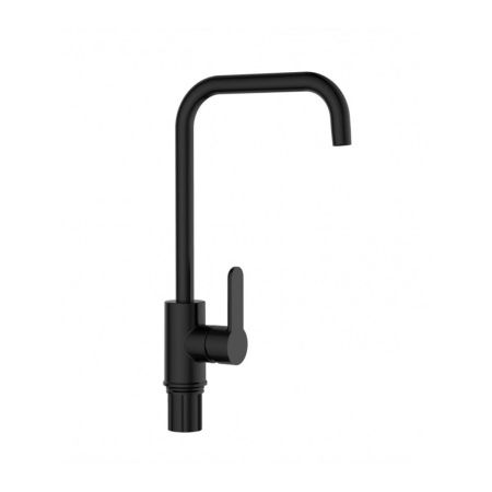 Смеситель для кухни GROSS AQUA 3208298MB Ecochrome ABS-пластик, черный высокий излив