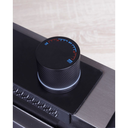 Мойка для кухни многофункциональная Dikalan KS754508 черная из нержавеющей стали, 75*46 см с LED-дисплеем