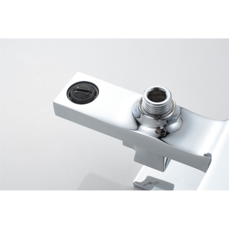 Смеситель для ванны Knotlor Stable KN-22  коротким изливом, хром