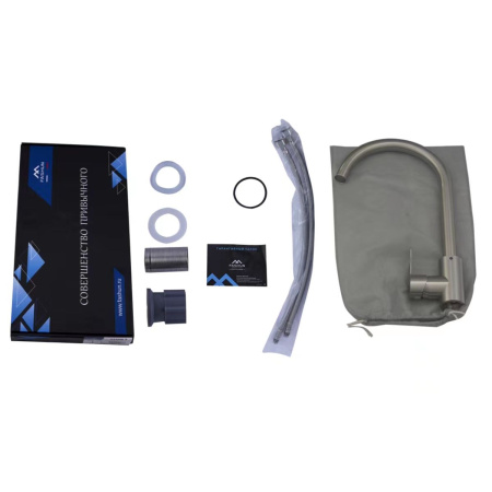 Смеситель для кухни FASHUN A54001N сатин из нержавеющей стали