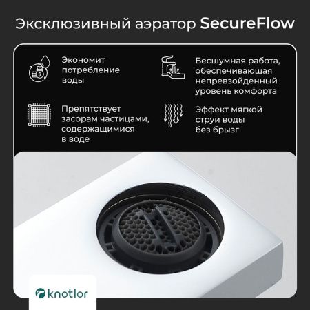 Смеситель для раковин Knotlor Stable KN-20 хром