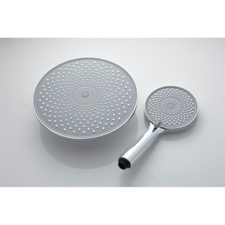 Душевая стойка Knotlor EcoFlow KN-15 с изливом, хром