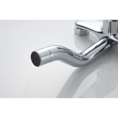 Душевая стойка Knotlor EcoFlow KN-15 с изливом, хром