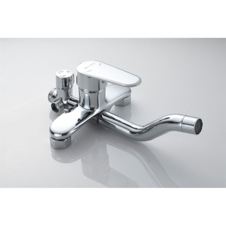 Душевая стойка Knotlor EcoFlow KN-15 с изливом, хром