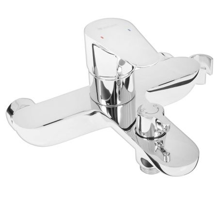 Смеситель GROSS AQUA Spase для ванны и душа с коротким изливом 2515288C