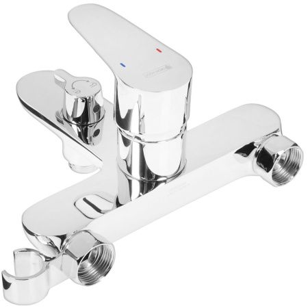 Смеситель GROSS AQUA Spase для ванны и душа с коротким изливом 2515288C