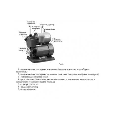 Насосная станция 370 Вт Belamos XP 04 E