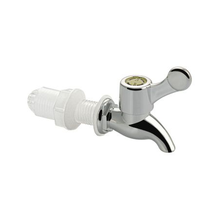 Кран водоразборный Санакс 6711 хром из высокопрочного пластика АБС