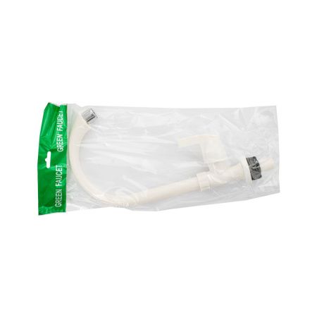 Кран водоразборный BRIMIX 6625 металлокерамика из высокопрочного пластика АБС, белый