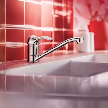 Смеситель для кухни GROSS AQUA 3509586C-G0146 Provance с длинным изливом хром