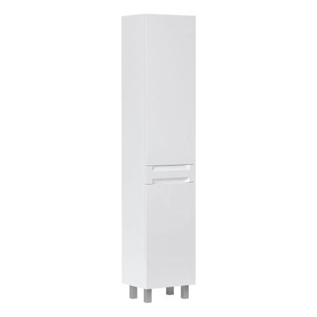 Пенал для ванны напольный EQUIL Corner 40 с корзиной pnCRNR40.KZ-06