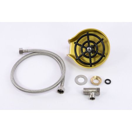 Мойка для кухни многофункциональная Fmark FSC002C золотая из нержавеющей стали, 75*46 см без LED-дисплея