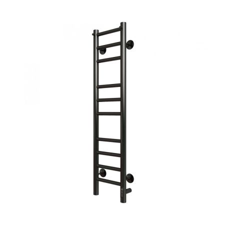 Полотенцесушитель электрический 82 Вт Grois Laura GR-133 200x1000 П10 black mat R