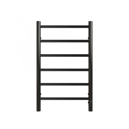 Полотенцесушитель электрический 75 Вт Grois Laura GR-131 400x700 П6 black mat R