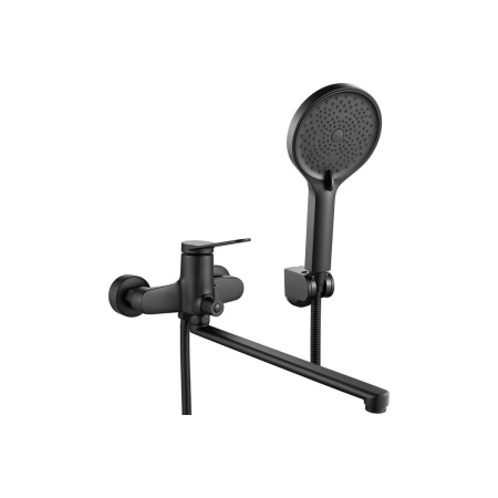 Смеситель для ванны Shevanik S6222H черный