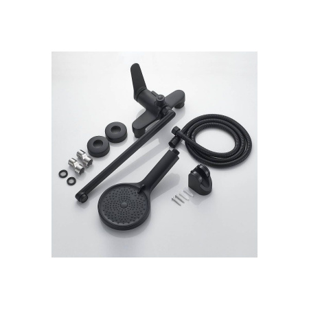 Смеситель для ванны Shevanik S6222H черный