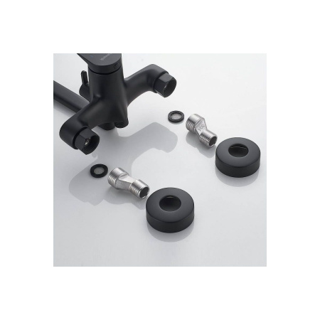 Смеситель для ванны Shevanik S6222H черный