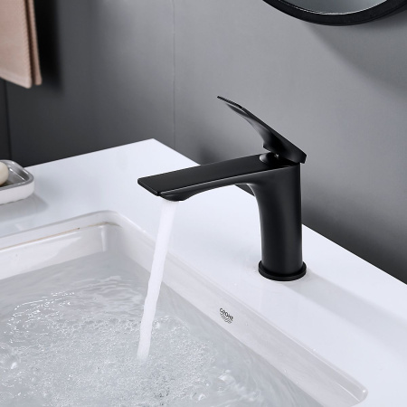 Смеситель для раковины Shevanik S9101H черный