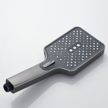 Душевая система Shevanik S6136T оружейная сталь