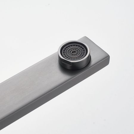 Душевая система Shevanik S6136T оружейная сталь