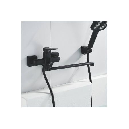 Смеситель для ванны Shevanik S9922H черный